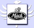Chrome Mack Trucks Logo